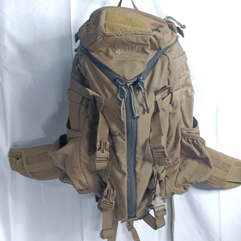 Mystery Ranch 3 Day Assault Backpack Coyote Brown Tactical Pack USA Made